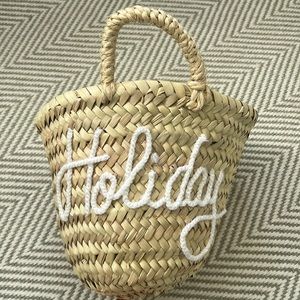 Wicker purse